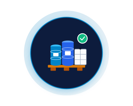 Comprehensive chemical product catalog icon
