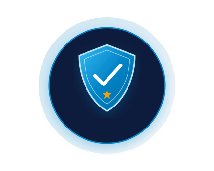 Rigorous quality assurance and technical support icon