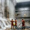 Cargo hold barrier coating and chemical cleaning application on bulk carriers