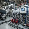 Marine boiler water treatment and antiscalant dosing equipment